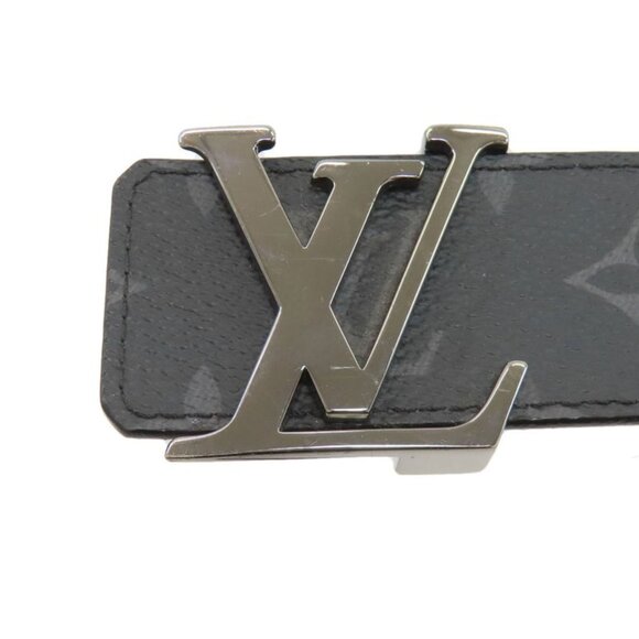 Louis Vuitton Ceinture LV Initial Reversible Belt Monogram Eclipse Gray main image 10